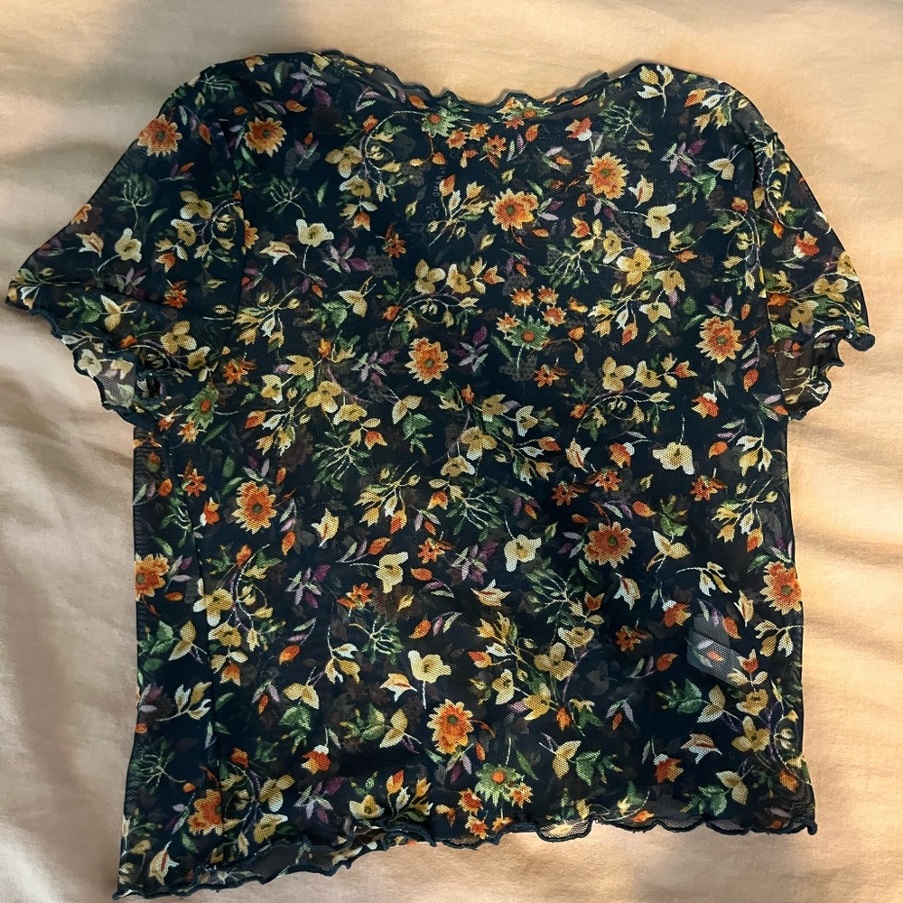 Cute see-through top